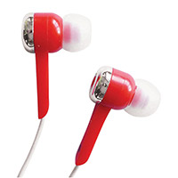 Red Digital Stereo Earphones