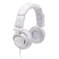 DJ Stereo Headphones, White