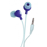 In-Ear Stereo Earphones, Purple